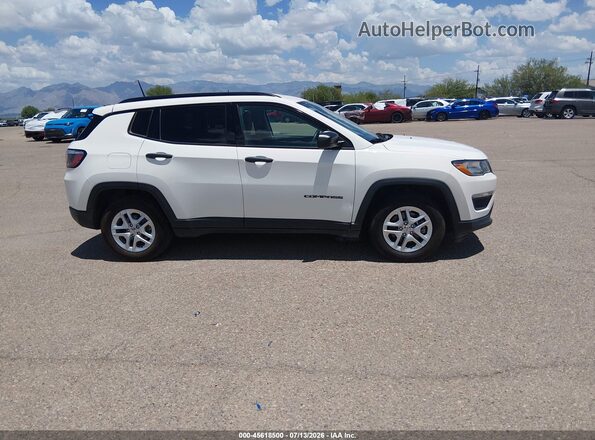 3C4NJCAB3JT308644 2018 JEEP COMPASS White Vista interior de 360 grados