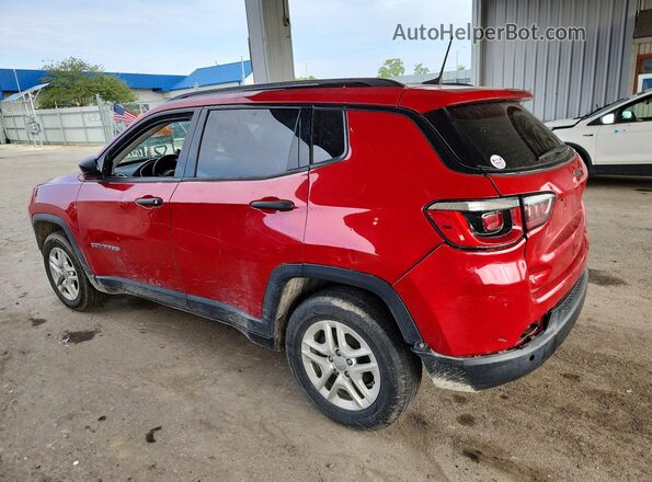 3C4NJCAB4HT658844 2017 JEEP COMPASS Red უკანა მარჯვენა