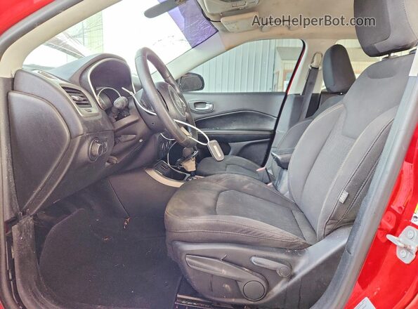 3C4NJCAB4HT658844 2017 JEEP COMPASS Red VIN კოდის სტიკერის ხედი