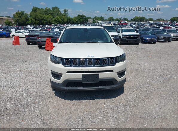 3C4NJCAB4JT405609 2018 JEEP COMPASS White Սարքավորումների վահանակի տեսք