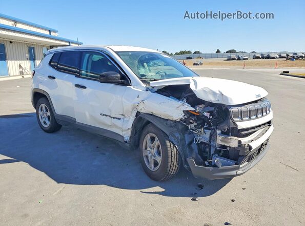 3C4NJCAB4NT224872 2022 JEEP COMPASS Белый Передняя правая четверть