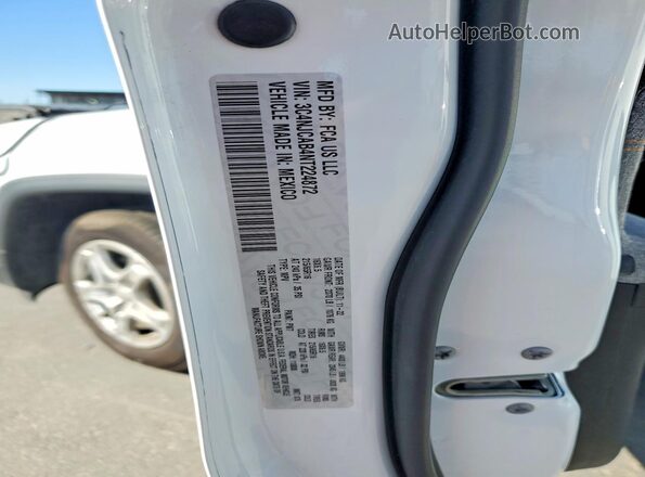 3C4NJCAB4NT224872 2022 JEEP COMPASS Белый Вид наклейки с VIN-кодом