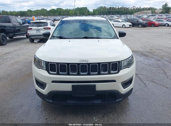 3C4NJCAB5JT410804 2018 JEEP COMPASS White Вид щитка приладів