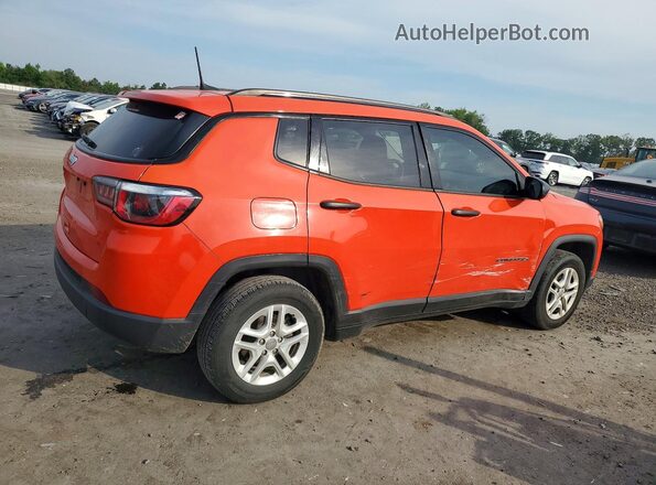3C4NJCAB7JT214993 2018 JEEP COMPASS Orange უკანა მარჯვენა