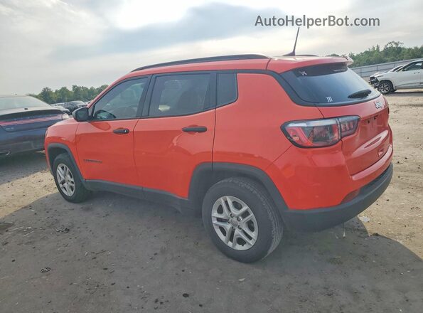 3C4NJCAB7JT214993 2018 JEEP COMPASS Orange უკანა მარცხენა