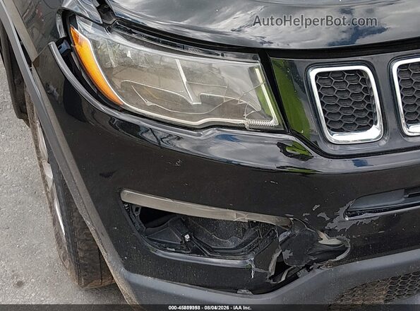 3C4NJCAB7JT411257 2018 JEEP COMPASS Черный Вид спереди