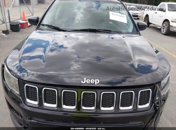 3C4NJCAB7JT411257 2018 JEEP COMPASS Черный Вид щитка приборов