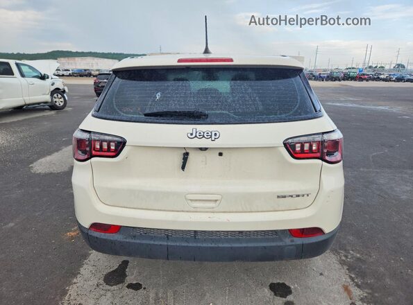 3C4NJCAB8MT560328 2021 JEEP COMPASS White Vista trasera