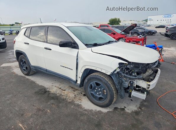 3C4NJCAB8MT560328 2021 JEEP COMPASS White Delantero derecho
