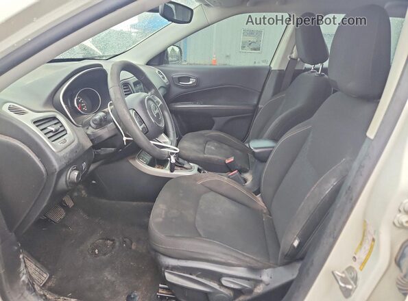 3C4NJCAB8MT560328 2021 JEEP COMPASS White Vista interior delantera