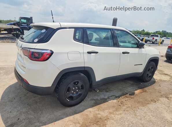 3C4NJCAB9JT254962 2018 JEEP COMPASS White Rear right