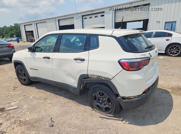 3C4NJCAB9JT254962 2018 JEEP COMPASS White Rear left