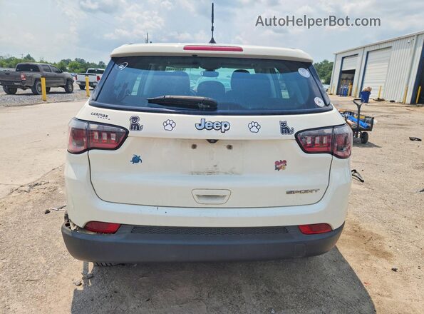 3C4NJCAB9JT254962 2018 JEEP COMPASS White Rear view