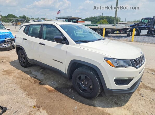 3C4NJCAB9JT254962 2018 JEEP COMPASS White Front right