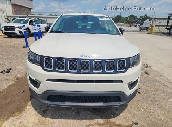 3C4NJCAB9JT254962 2018 JEEP COMPASS White Front view