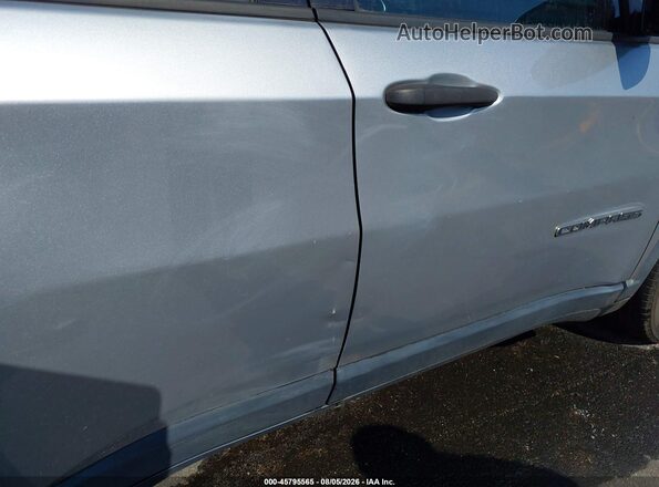 3C4NJCAB9JT411132 2018 JEEP COMPASS Silver Вид спереду
