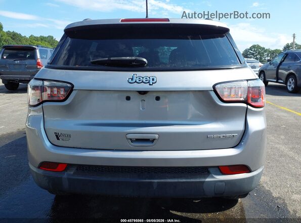 3C4NJCAB9JT411132 2018 JEEP COMPASS Silver 