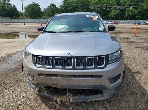 3C4NJCAB9KT615298 2019 JEEP COMPASS Серый Вид спереди