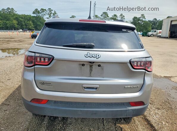 3C4NJCAB9KT615298 2019 JEEP COMPASS Серый Вид сзади