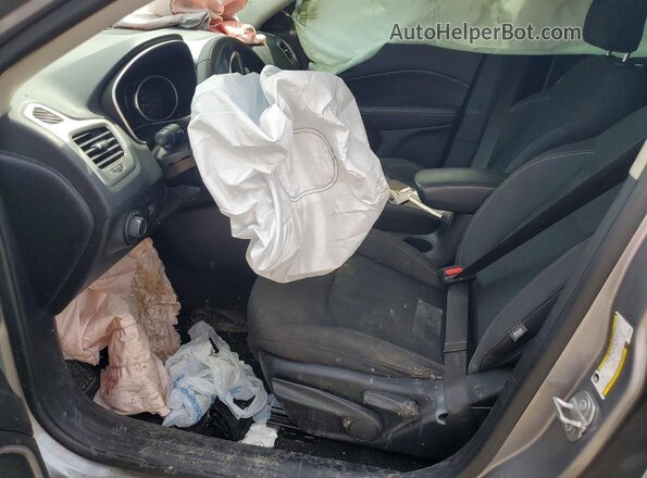 3C4NJCAB9KT615298 2019 JEEP COMPASS Серый Вид салона спереди