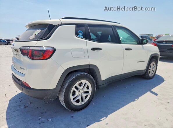 3C4NJCABXHT658279 2017 JEEP COMPASS White უკანა მარჯვენა