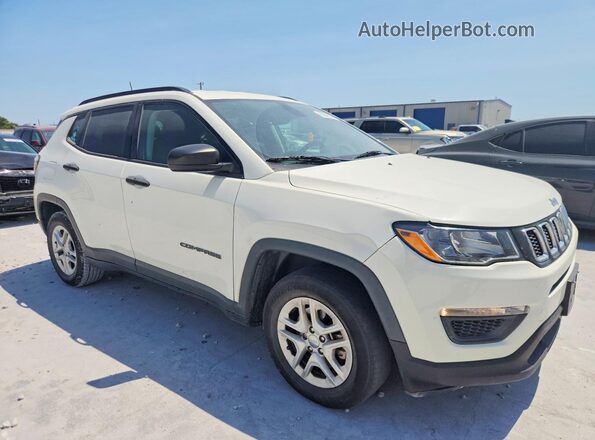 3C4NJCABXHT658279 2017 JEEP COMPASS White წინა მარჯვენა