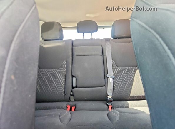3C4NJCABXHT658279 2017 JEEP COMPASS White უკანა სავარძლების ხედი