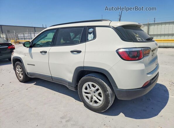 3C4NJCABXHT658279 2017 JEEP COMPASS White უკანა მარცხენა