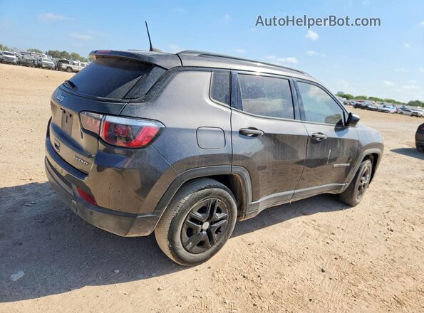 3C4NJCABXJT133549 2018 JEEP COMPASS Gray Vista frontal