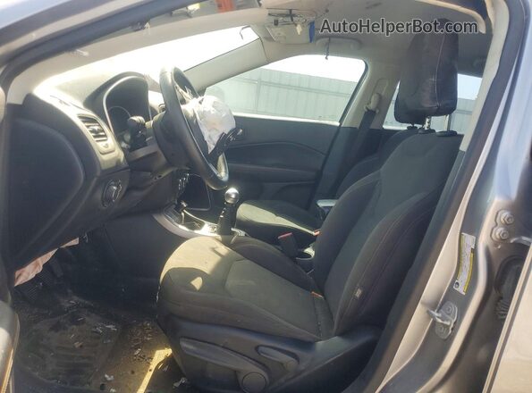3C4NJCABXJT226961 2018 JEEP COMPASS Gray Widok wnętrza z przodu