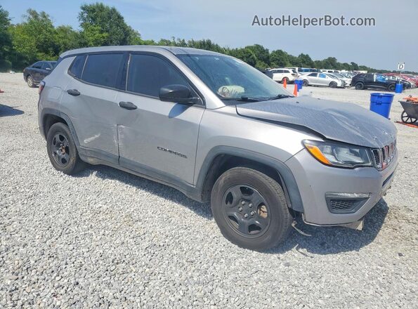 3C4NJCABXJT226961 2018 JEEP COMPASS Gray Przód prawy