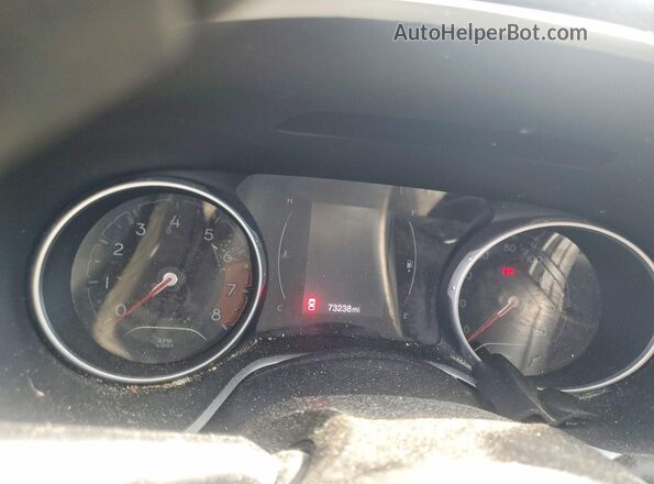 3C4NJCABXJT226961 2018 JEEP COMPASS Gray Widok zestawu wskaźników