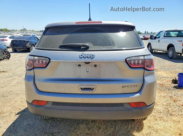 3C4NJCABXKT615780 2019 JEEP COMPASS Серый Вид сзади