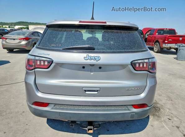3C4NJCABXKT699681 2019 JEEP COMPASS Silver Vista trasera