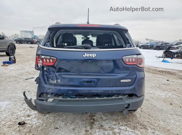 3C4NJCBB0JT194584 2018 JEEP COMPASS Blue Vista del compartimento del motor