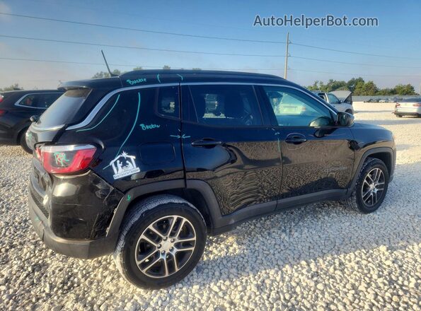 3C4NJCBB0JT227325 2018 JEEP COMPASS Black Tył prawy