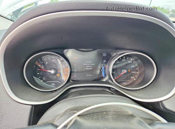 3C4NJCBB0KT612790 2019 JEEP COMPASS Gray Вид щитка приладів