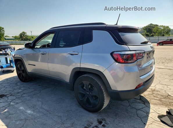 3C4NJCBB0KT612790 2019 JEEP COMPASS Gray Задня ліва чверть