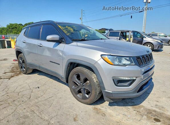 3C4NJCBB0KT612790 2019 JEEP COMPASS Gray Передня права чверть