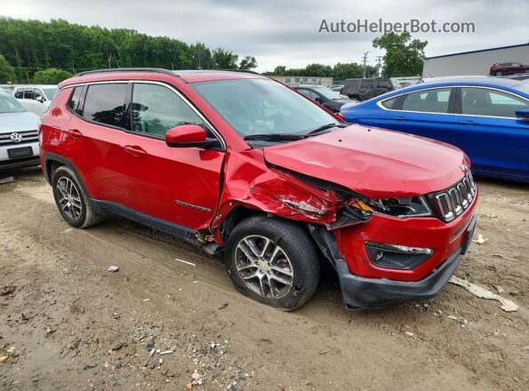 3C4NJCBB0KT755903 2019 JEEP COMPASS Red წინა მარჯვენა