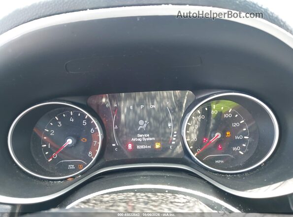 3C4NJCBB1JT469394 2018 JEEP COMPASS Gray Vista de los asientos traseros