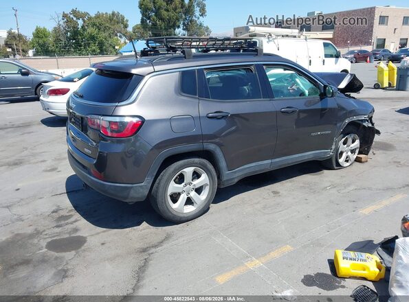 3C4NJCBB1JT469394 2018 JEEP COMPASS Gray Trasero derecho
