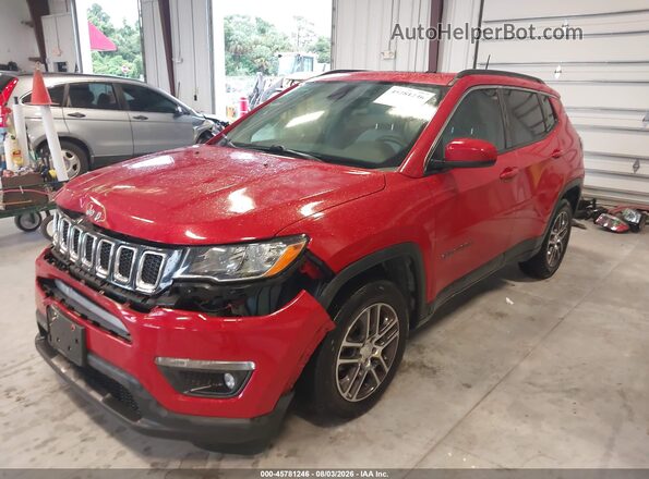 3C4NJCBB1JT469508 2018 JEEP COMPASS Red Przód lewy