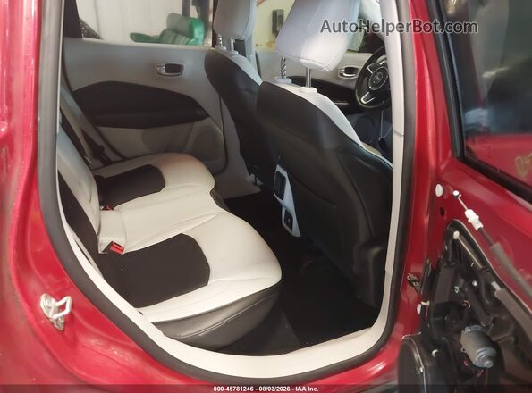 3C4NJCBB1JT469508 2018 JEEP COMPASS Red Widok naklejki z numerem VIN