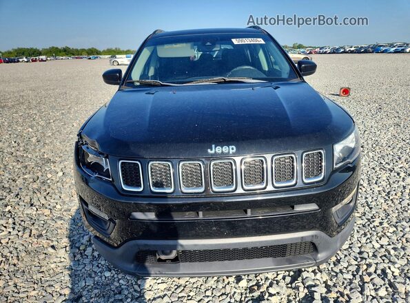 3C4NJCBB1LT224646 2020 JEEP COMPASS Black Вид спереду
