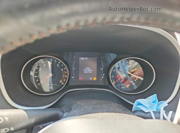 3C4NJCBB2LT229855 2020 JEEP COMPASS Burgundy Vista del cuadro de instrumentos
