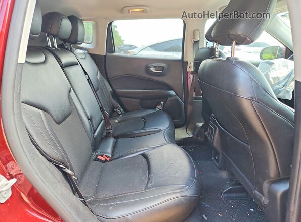 3C4NJCBB2LT229855 2020 JEEP COMPASS Burgundy Vista interior trasera