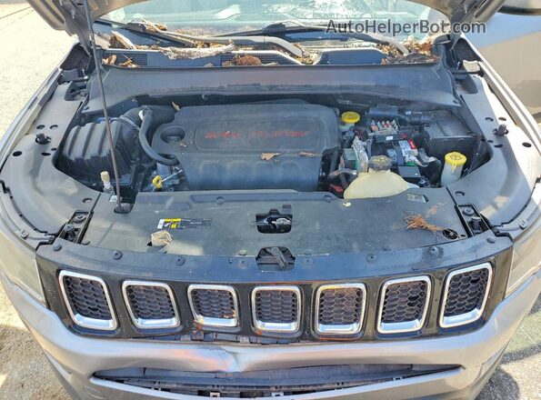 3C4NJCBB3HT632525 2017 JEEP COMPASS Gray ძრავის განყოფილების ხედი