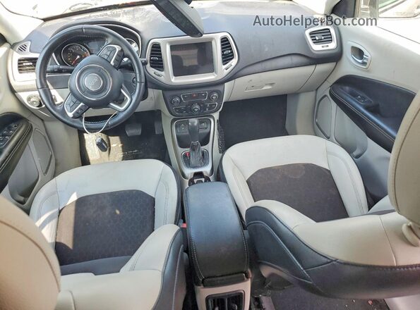 3C4NJCBB3HT632525 2017 JEEP COMPASS Gray წინა პანელის ხედი