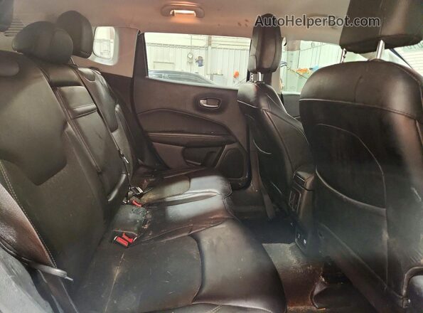 3C4NJCBB3JT108796 2018 JEEP COMPASS Синий Вид задней части салона